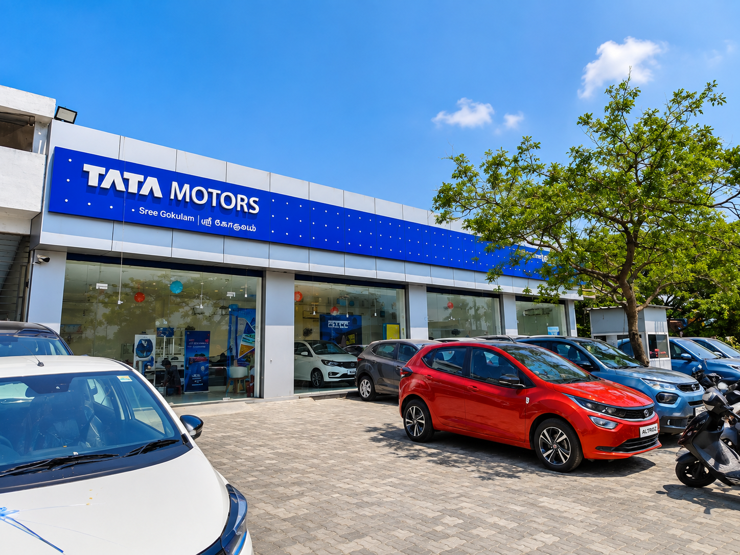 Tata Motors car Showroom